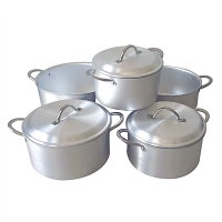 Aluminium Pot 5 Sets