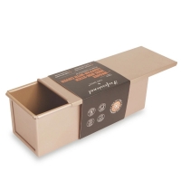 Loaf Pan with Lid Nonstick Bakeware Carbon Steel Bread Toast Mold with Cover for Baking Bread