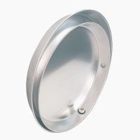 Large aluminum water heater drain quick pan